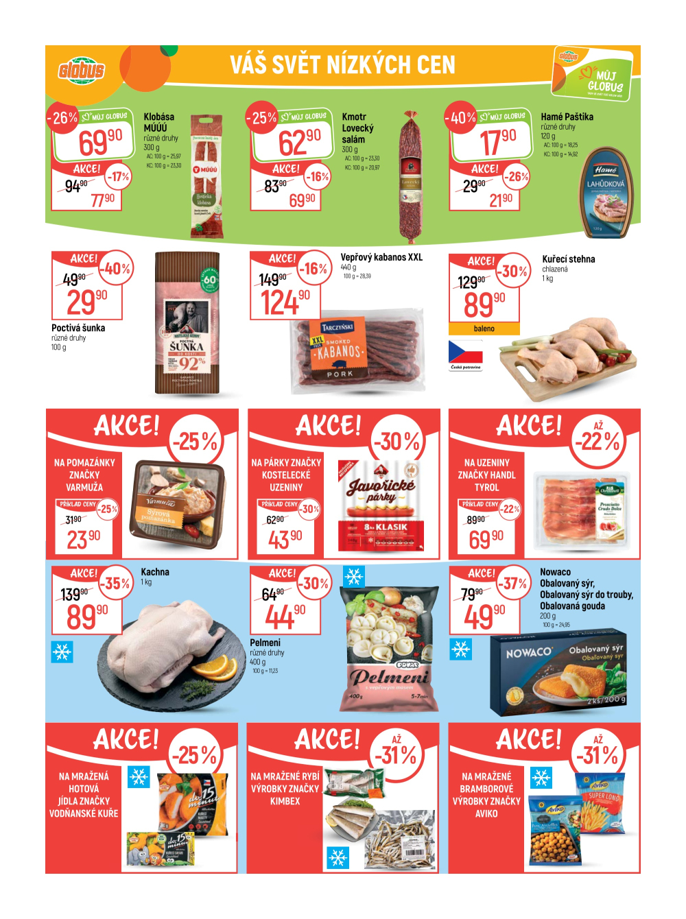 Leták Globus leták Jenišov (Karlovy Vary) - strana 19