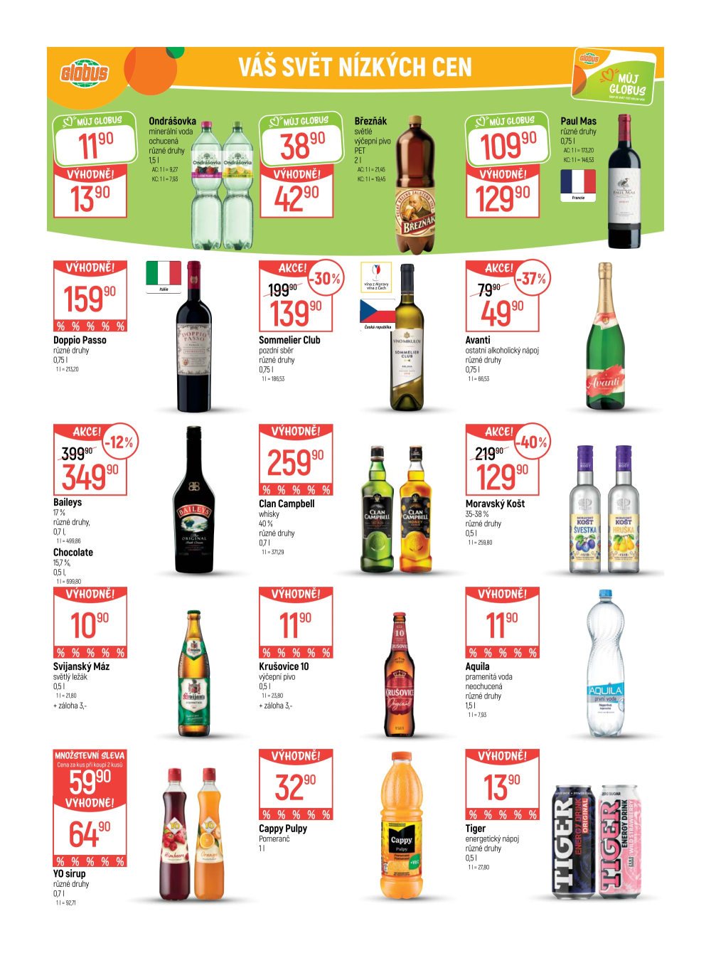 Leták Globus leták Jenišov (Karlovy Vary) - strana 25