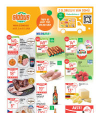 Akční leták Globus  Praha - Štěrboholy