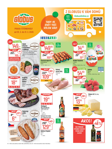 Globus leták Praha - Štěrboholy