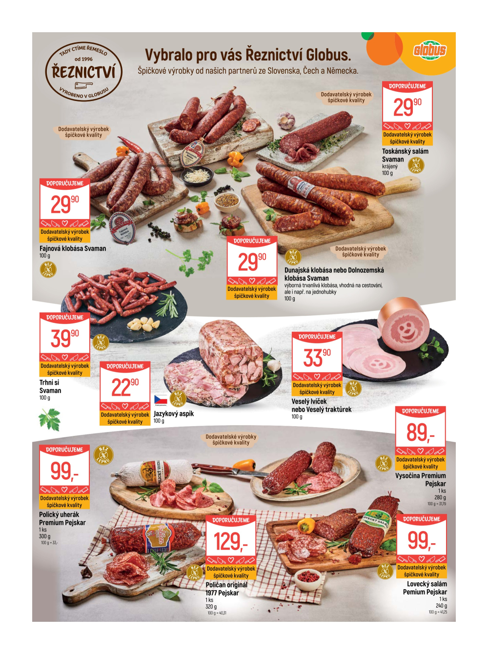 Leták Globus leták Praha - Štěrboholy - strana 4