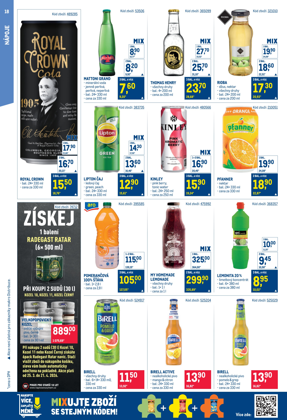Leták Makro leták - Gastronomie - strana 18