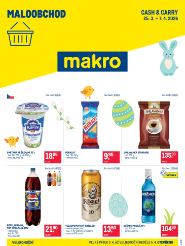 Makro leták - Maloobchod