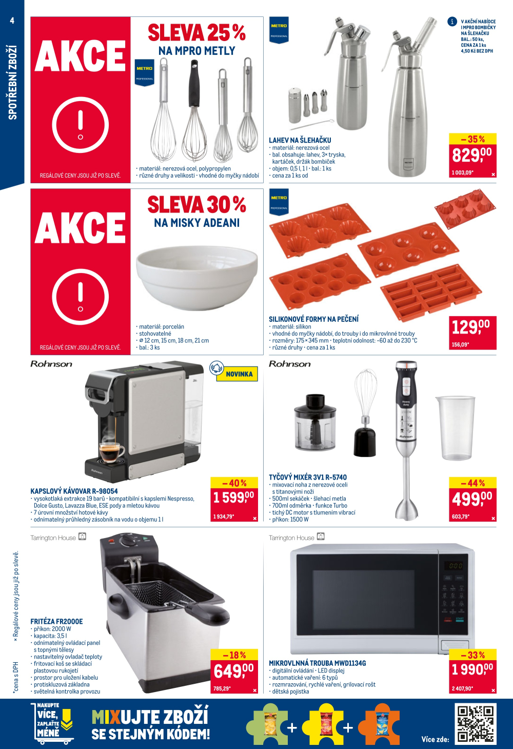 Leták Makro leták - Spotřební zboží, úklid, kosmetika - strana 4