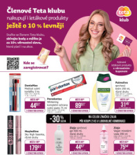 Akční leták Teta drogerie - Teta klub