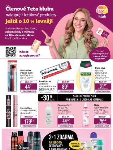 Teta drogerie - Teta klub