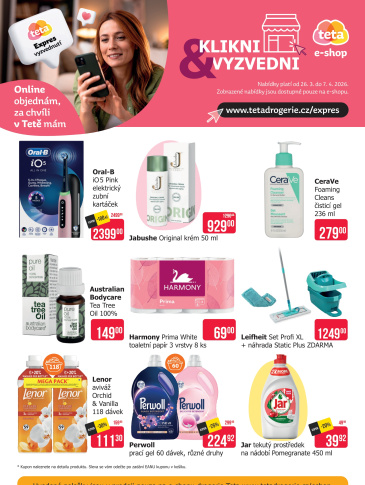 Teta drogerie - Speciální nabídka e-shop
