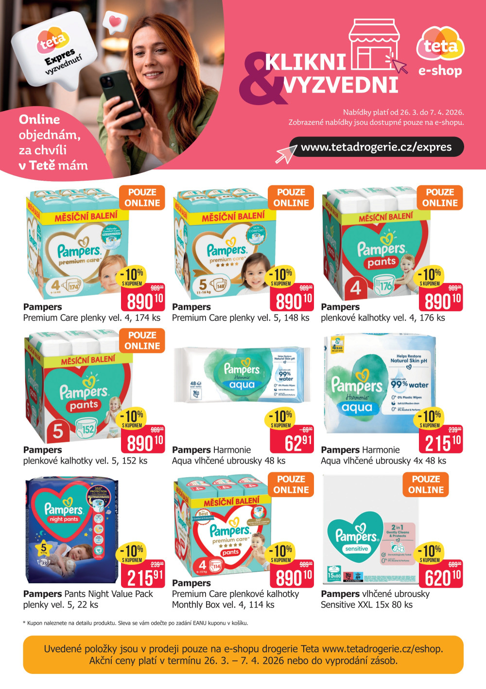 Leták Teta drogerie - Speciální nabídka e-shop - strana 2