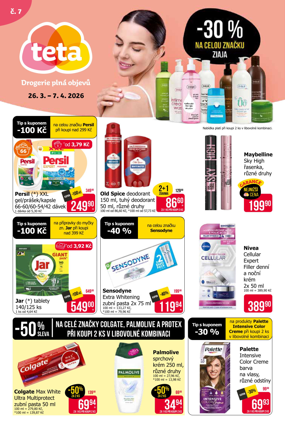 Leták Teta drogerie leták - strana 1