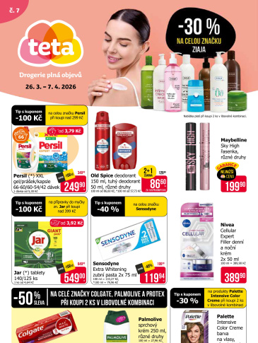 Teta drogerie leták