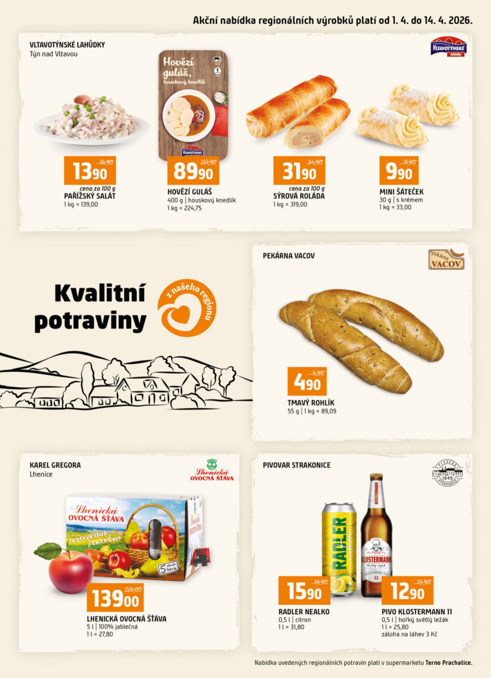 Leták Terno leták - Prachatice - strana 16