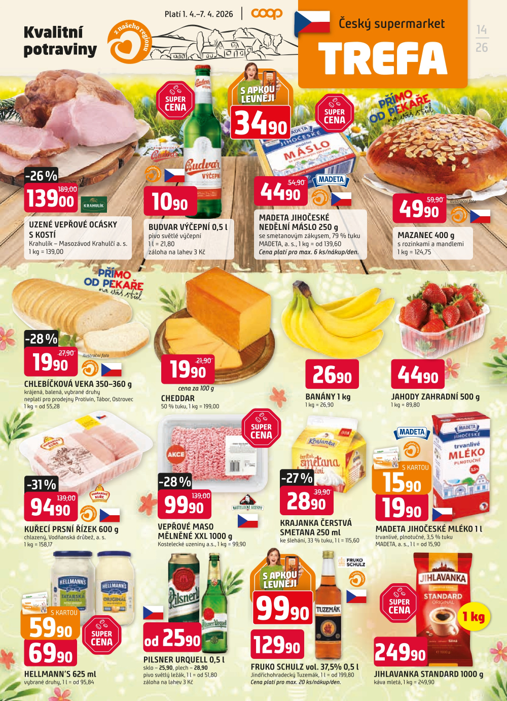 Leták TREFA leták - strana 1