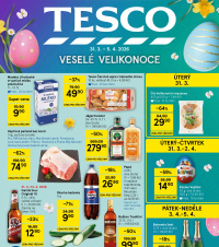 Akční leták Tesco hypermarket 