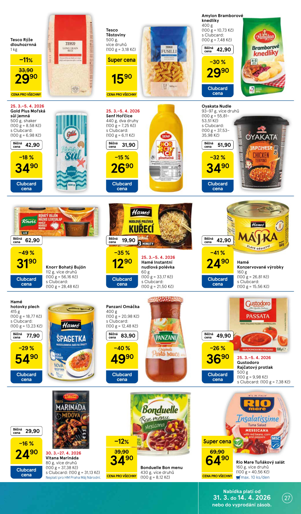 Leták Tesco hypermarket leták - strana 27