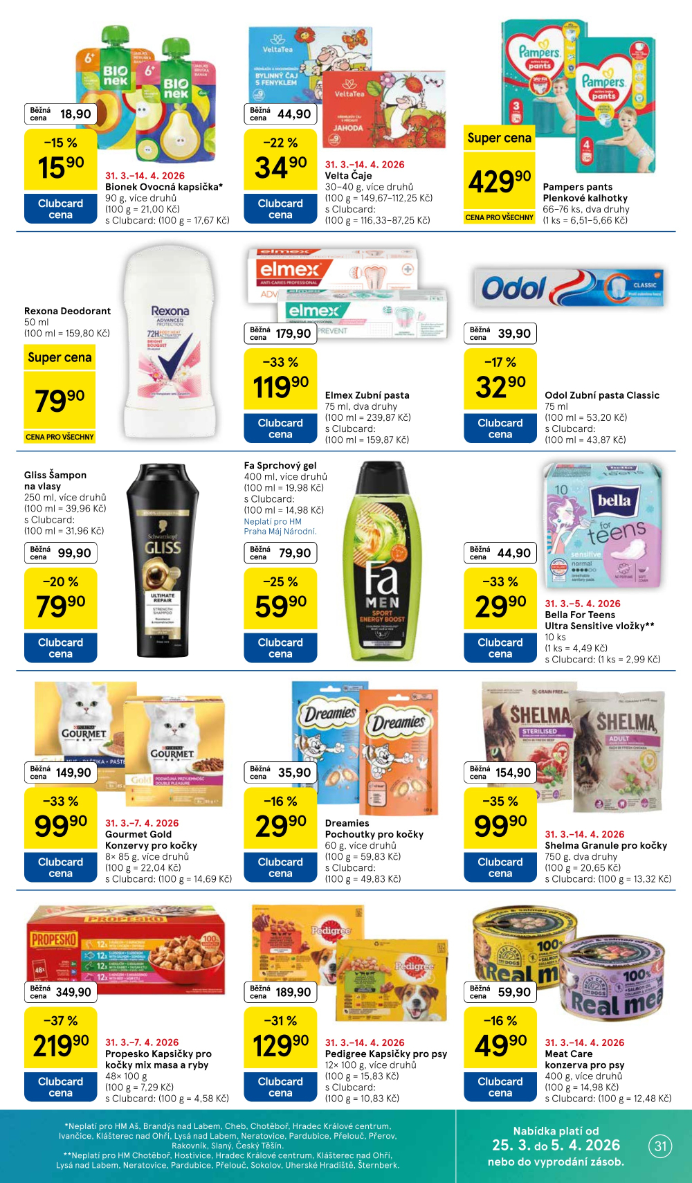 Leták Tesco hypermarket leták - strana 31