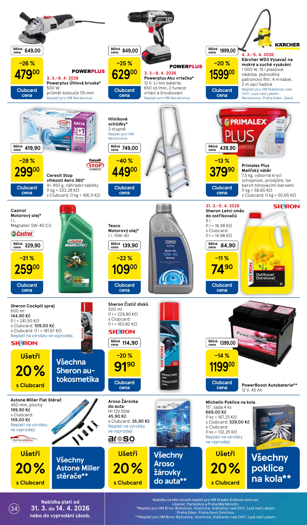 Leták Tesco hypermarket leták - strana 34