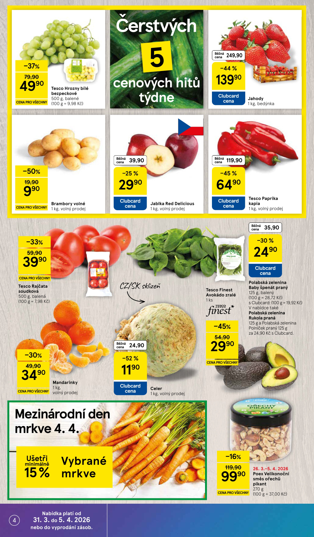 Leták Tesco hypermarket leták - strana 4