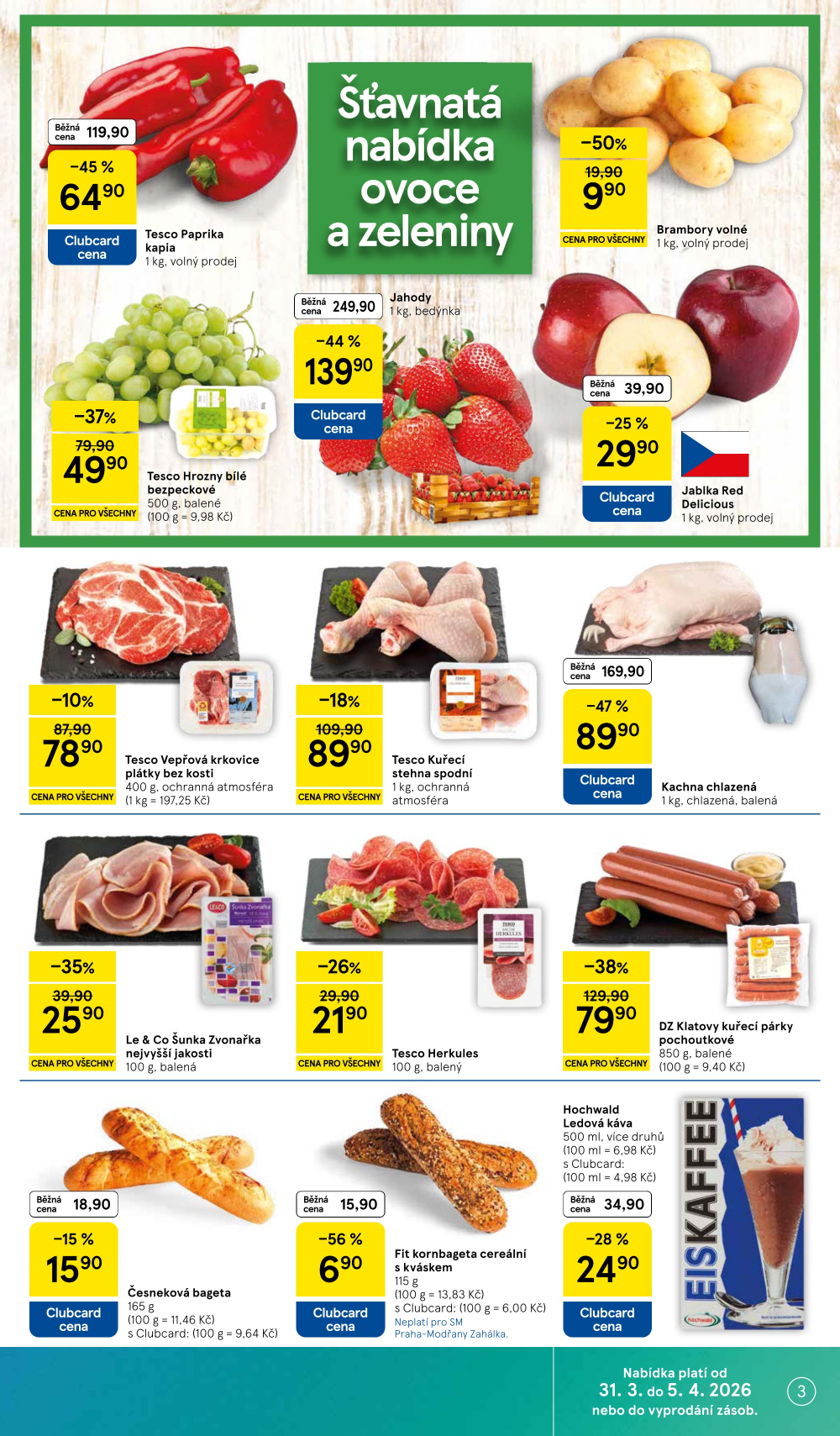 Leták Tesco supermarket leták - strana 3