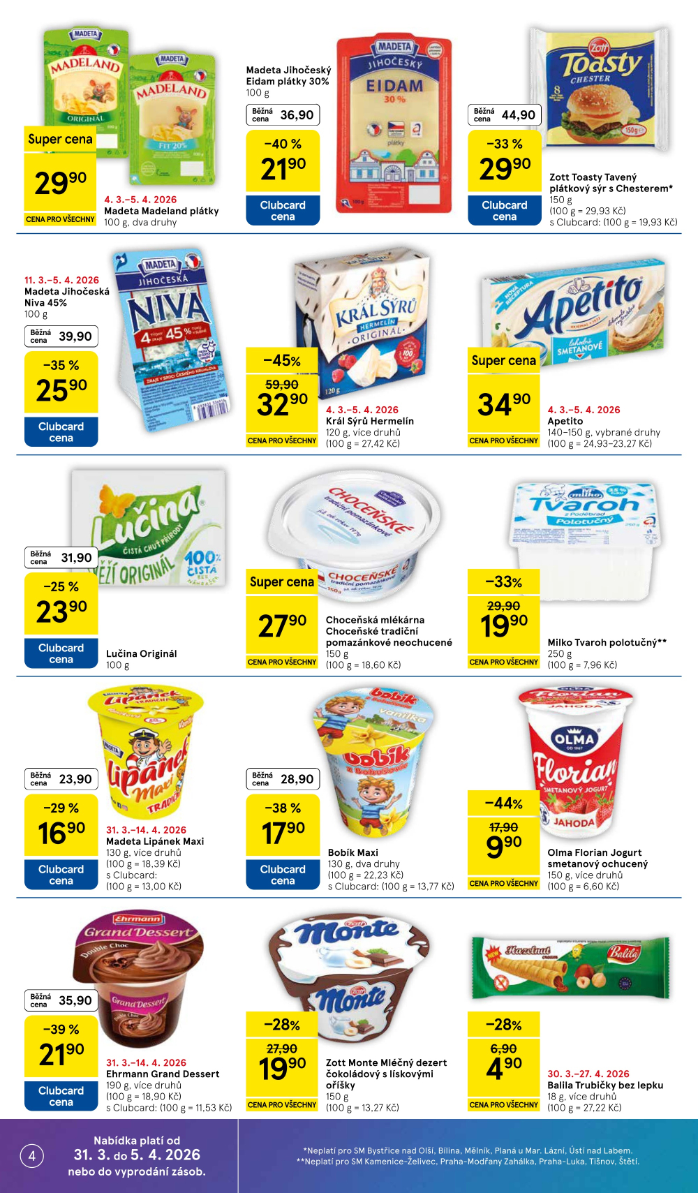 Leták Tesco supermarket leták - strana 4