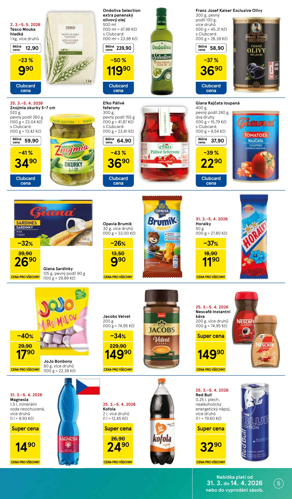 Leták Tesco supermarket leták - strana 5