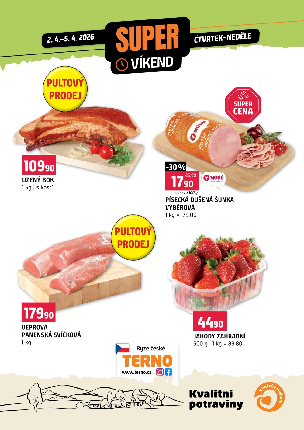 Leták Terno leták - Víkendovka - strana 1