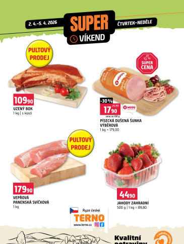 Terno leták - Víkendovka