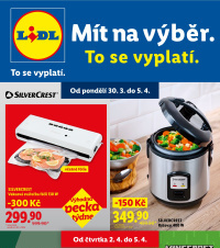 Akční leták Lidl  - Nabídka spotřebního zboží