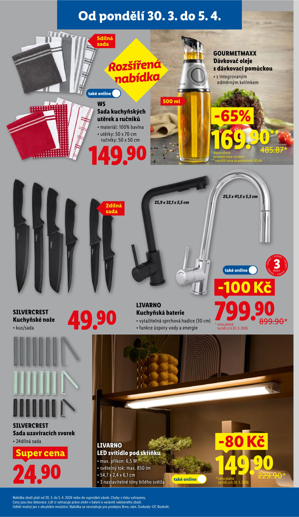 Leták Lidl leták - Nabídka spotřebního zboží - strana 5