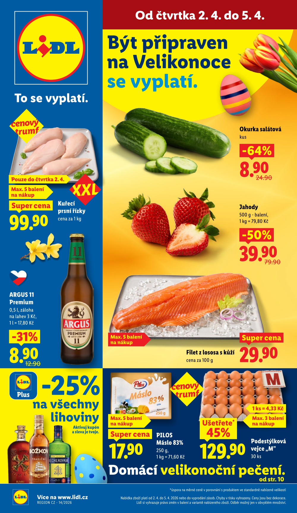 Leták Lidl leták od čtvrtka - strana 1