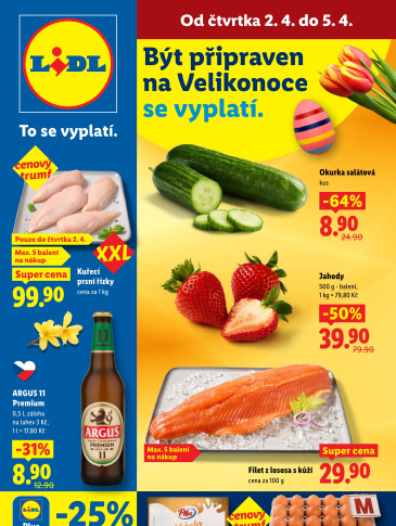 Lidl leták od čtvrtka