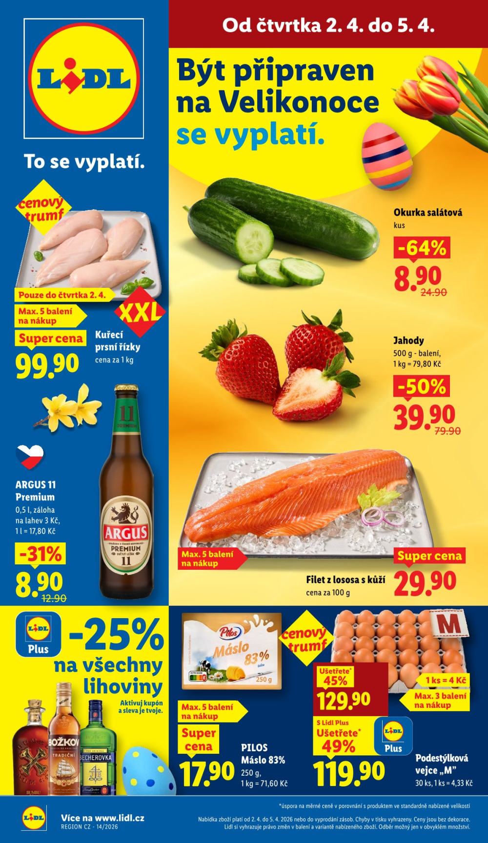 Leták Lidl leták od čtvrtka - strana 1