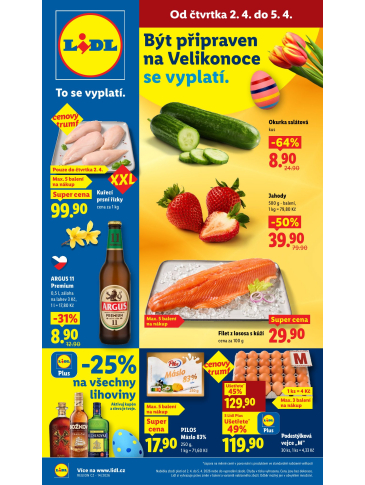 Lidl leták od čtvrtka