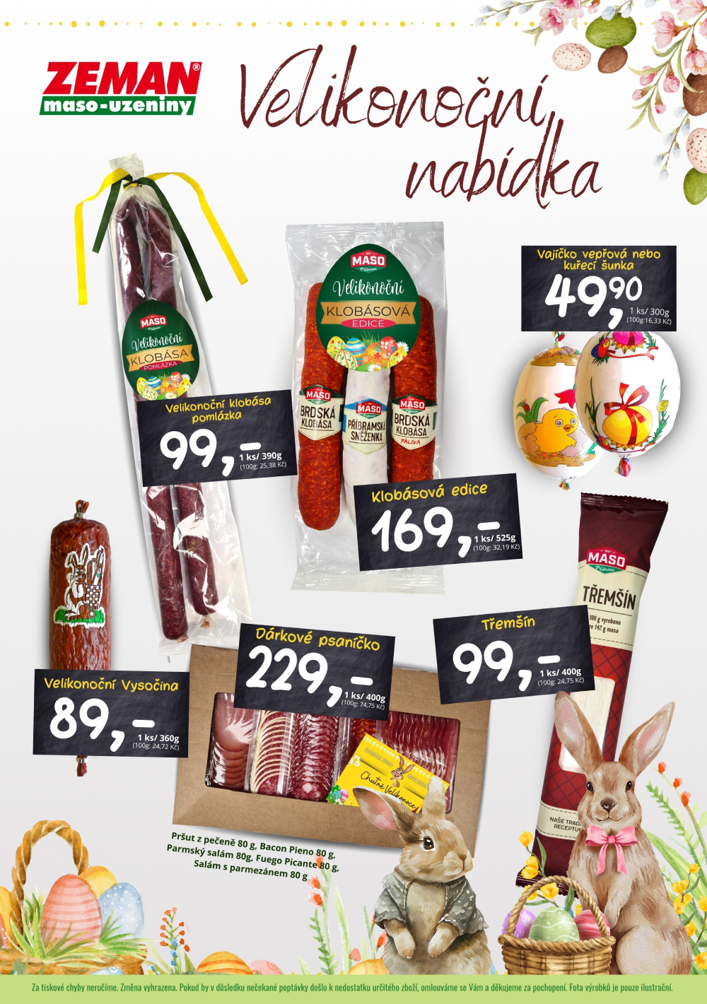 Leták ZEMAN maso - uzeniny leták - strana 2