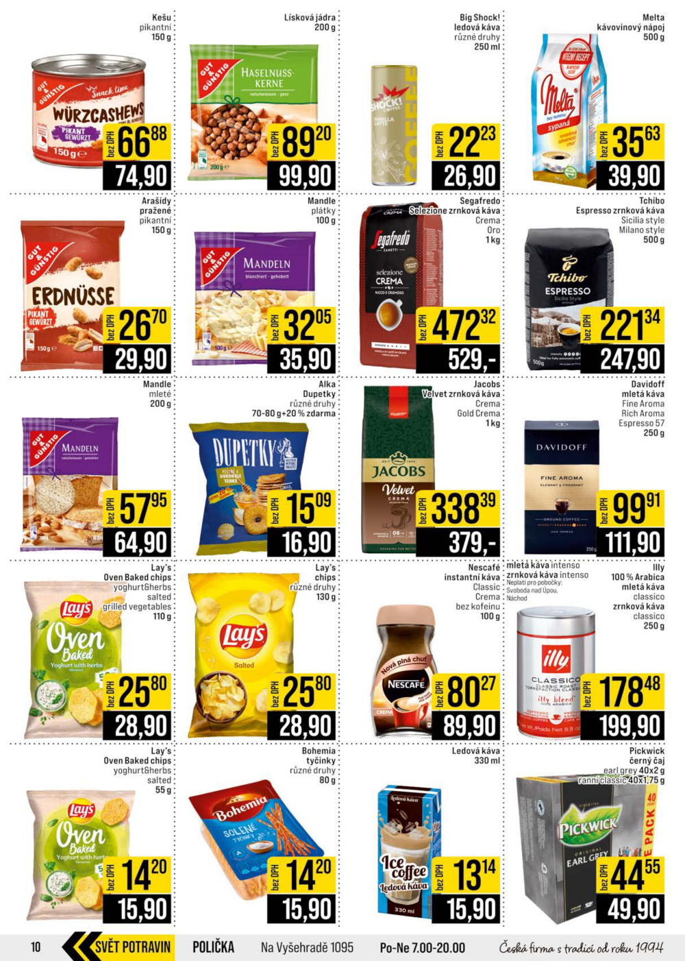 Leták JIP leták CC Cash & Carry - České Budějovice, Most, Náchod, Svoboda nad Úpou, Sušice - strana 10