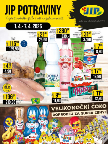 JIP leták CC Cash & Carry - České Budějovice, Most, Náchod, Svoboda nad Úpou, Sušice
