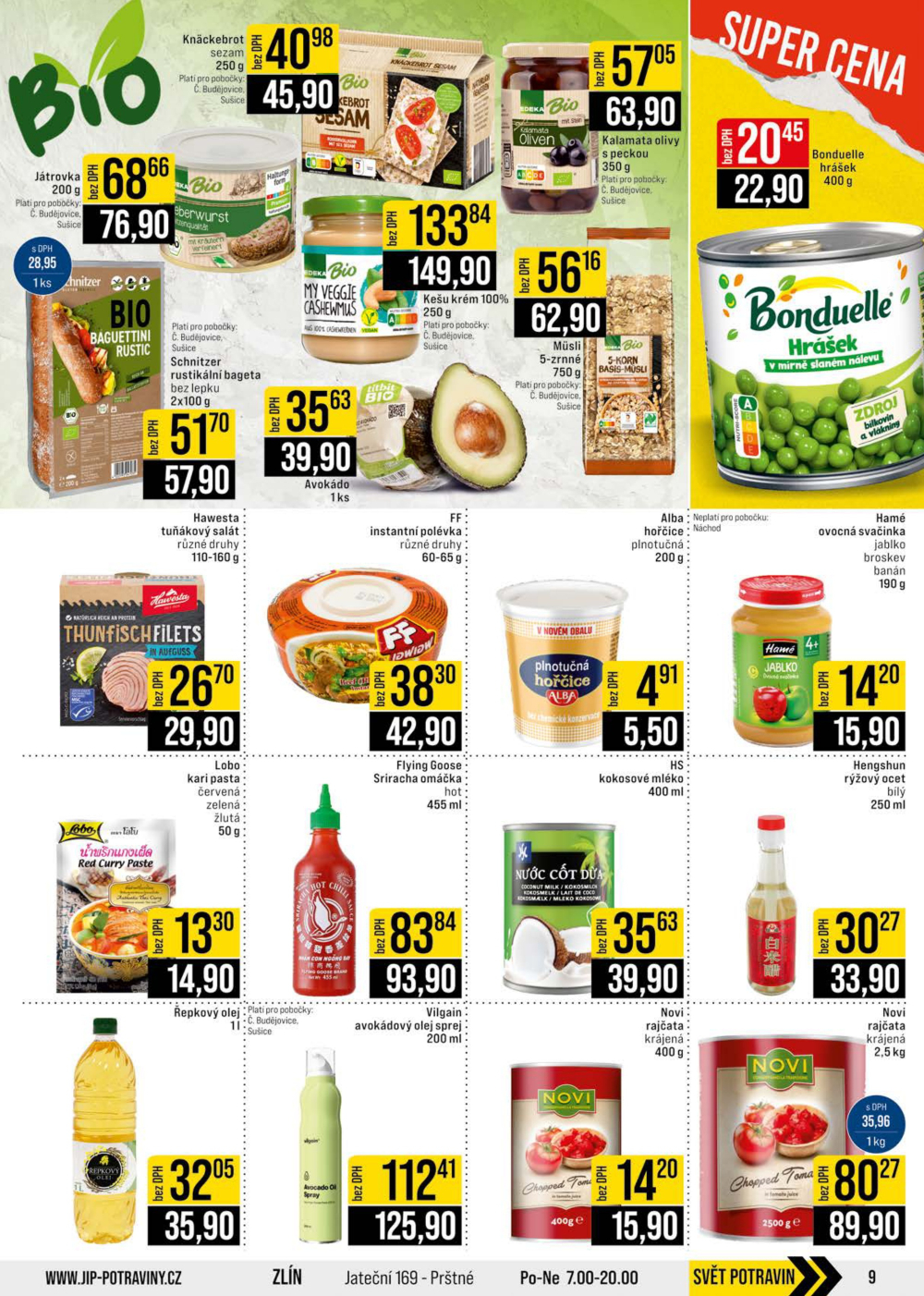 Leták JIP leták CC Cash & Carry - České Budějovice, Most, Náchod, Svoboda nad Úpou, Sušice - strana 9