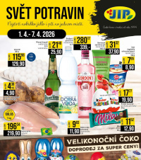 Akční leták JIP  CC Cash & Carry - Brno, Ostrava, Praha, Polička, Olomouc, Karlovy Vary, Zlín, Jilemnice, Pardubice