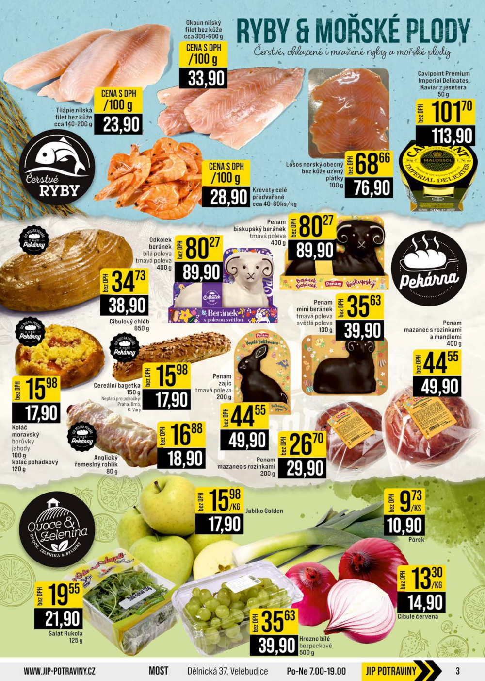 Leták JIP leták CC Cash & Carry - Brno, Ostrava, Praha, Polička, Olomouc, Karlovy Vary, Zlín, Jilemnice, Pardubice - strana 3