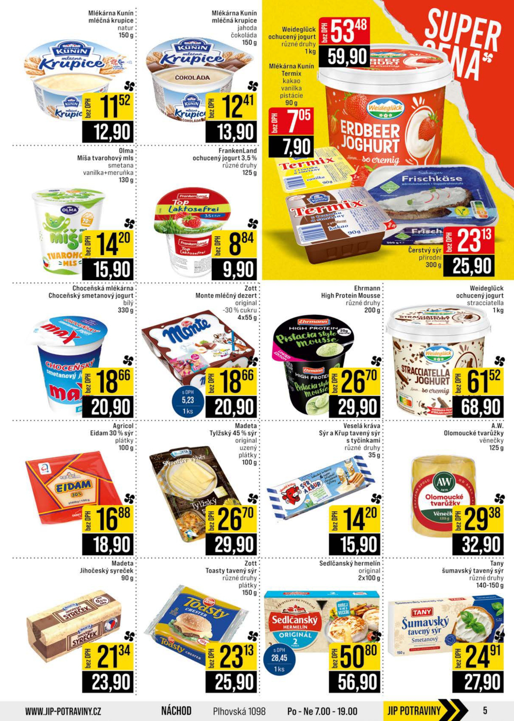 Leták JIP leták CC Cash & Carry - Brno, Ostrava, Praha, Polička, Olomouc, Karlovy Vary, Zlín, Jilemnice, Pardubice - strana 5