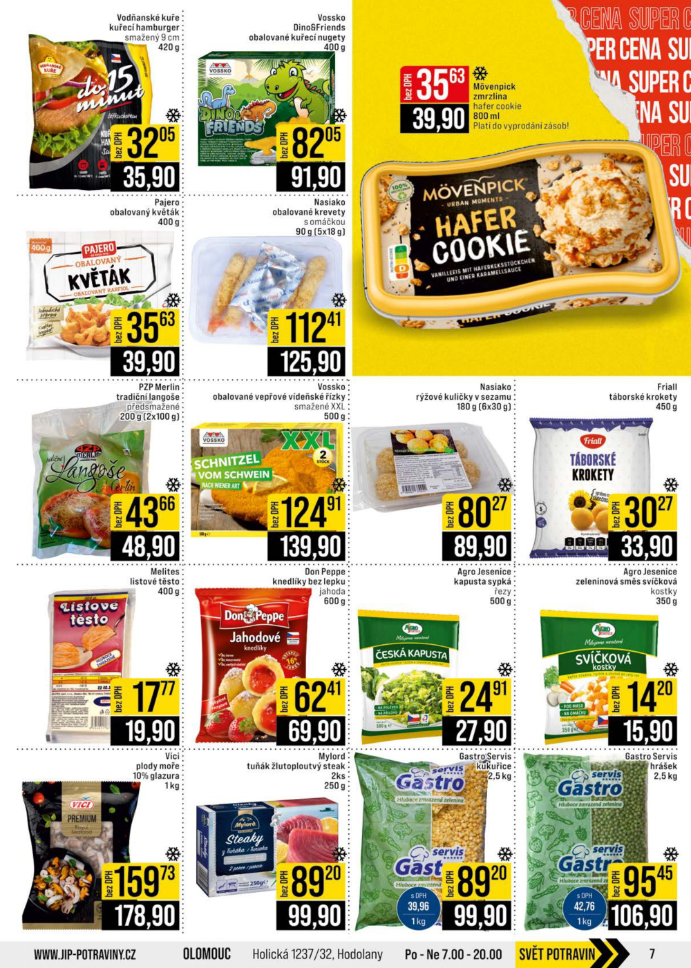 Leták JIP leták CC Cash & Carry - Brno, Ostrava, Praha, Polička, Olomouc, Karlovy Vary, Zlín, Jilemnice, Pardubice - strana 7