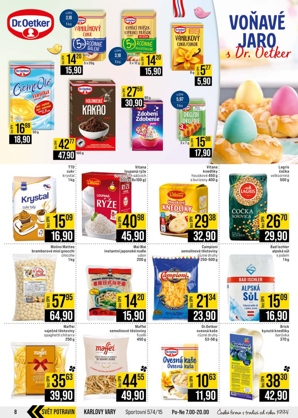 Leták JIP leták CC Cash & Carry - Brno, Ostrava, Praha, Polička, Olomouc, Karlovy Vary, Zlín, Jilemnice, Pardubice - strana 8