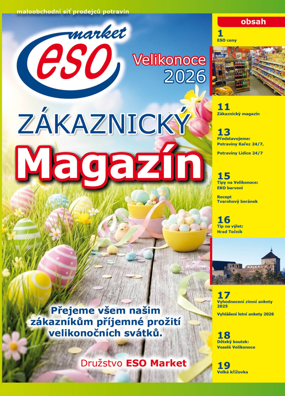 Leták ESO MARKET leták - Magazín - strana 11