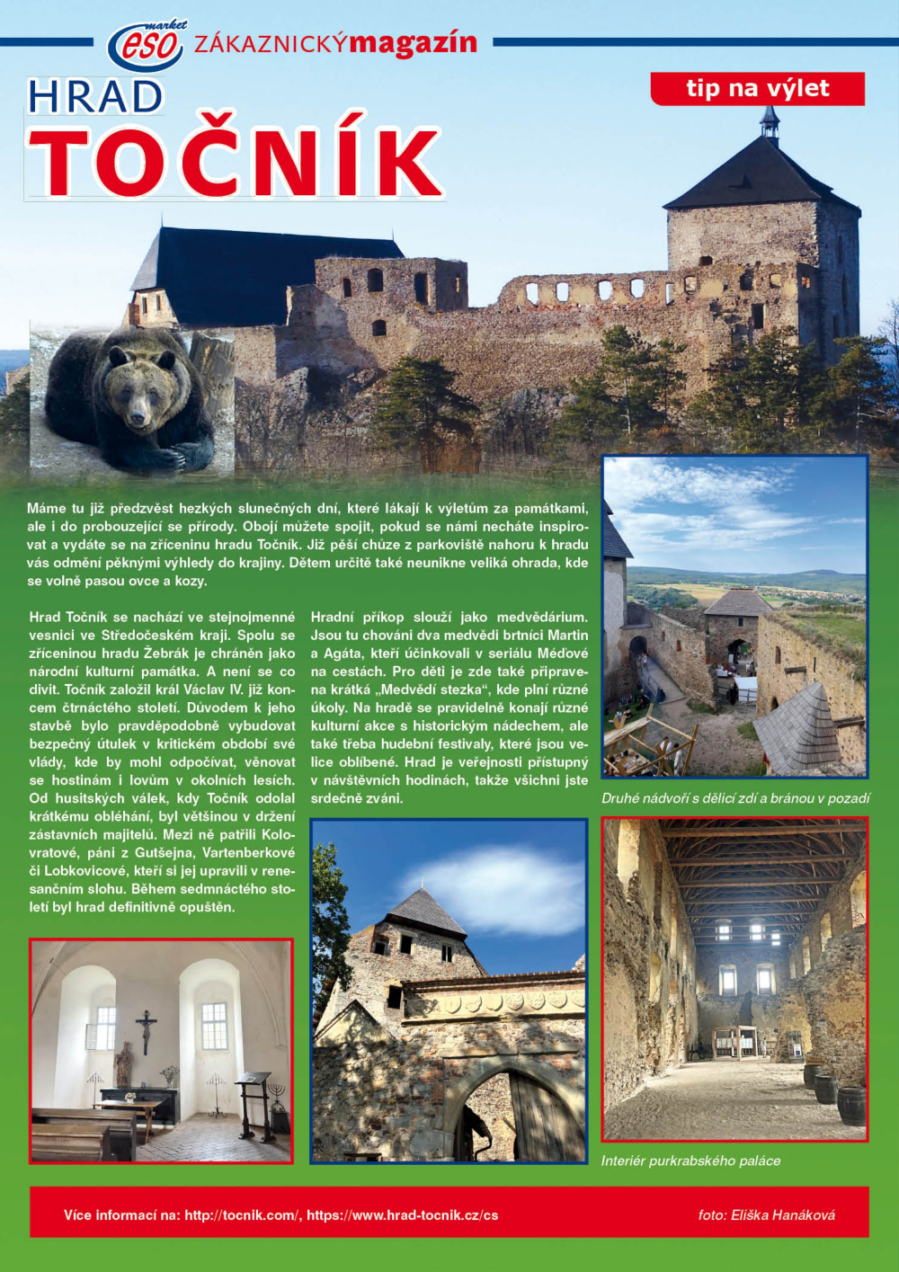 Leták ESO MARKET leták - Magazín - strana 16