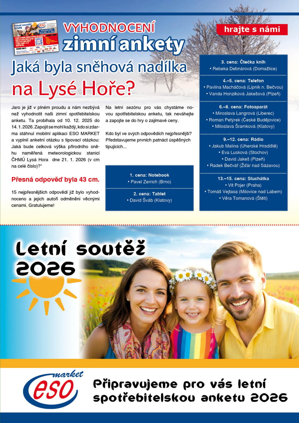 Leták ESO MARKET leták - Magazín - strana 17