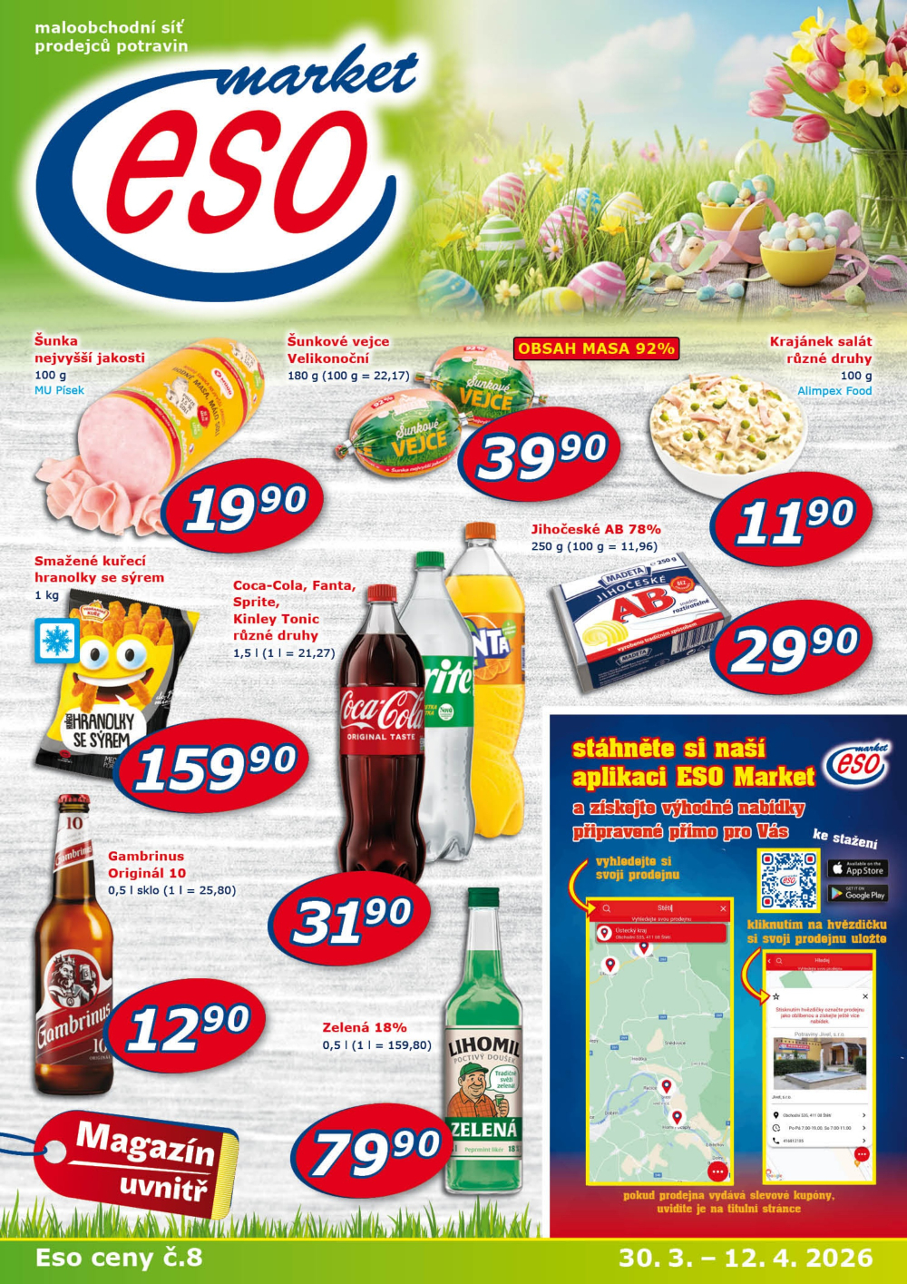 Leták ESO MARKET leták - Magazín - strana 1