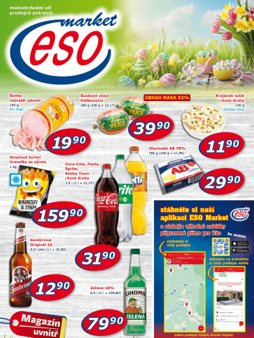 ESO MARKET leták - Magazín