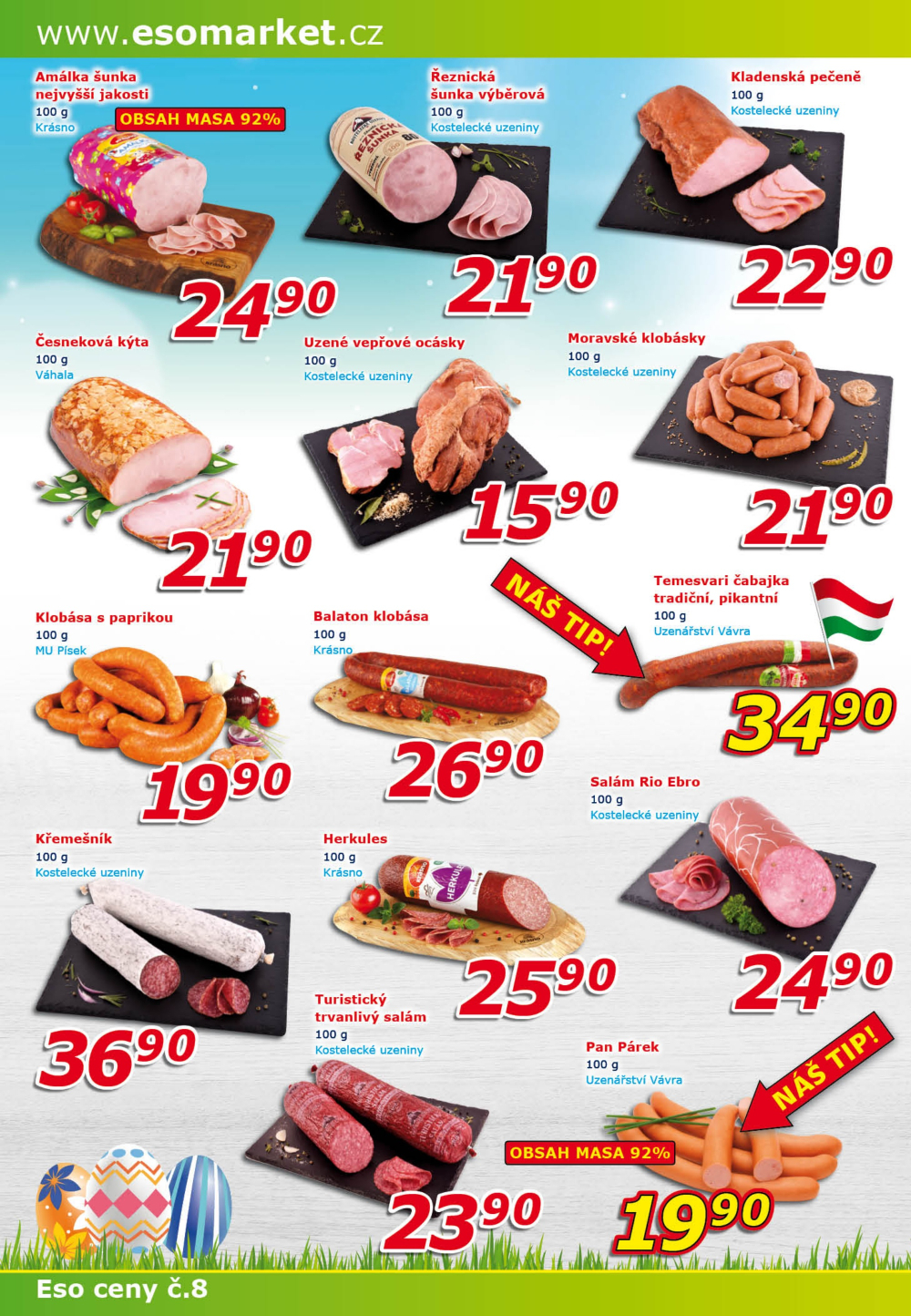 Leták ESO MARKET leták - Magazín - strana 2