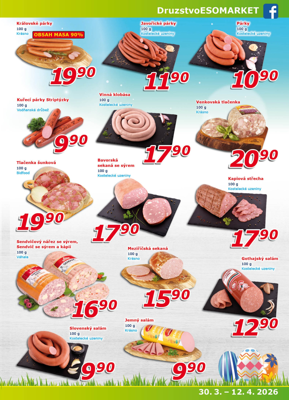 Leták ESO MARKET leták - Magazín - strana 3