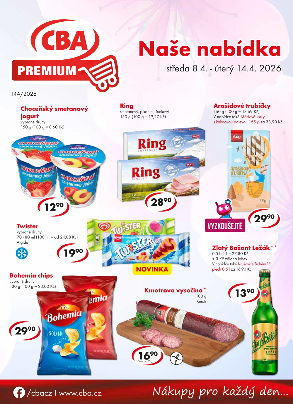 Leták CBA Premium leták - strana 1