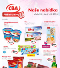Akční leták CBA Premium 